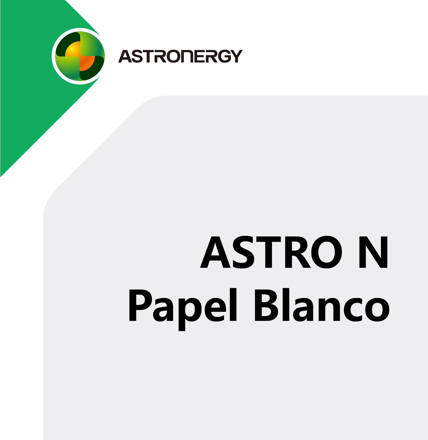 ASTRO N Papel Blanco